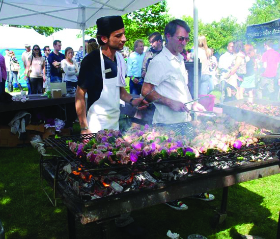 GreatGrapes_GRILLING 2 Great Grapes Wine & Food Festival
