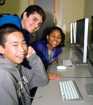 Students enjoy learning at Commonwealth Academy. Courtesy of Commonwealth Academy