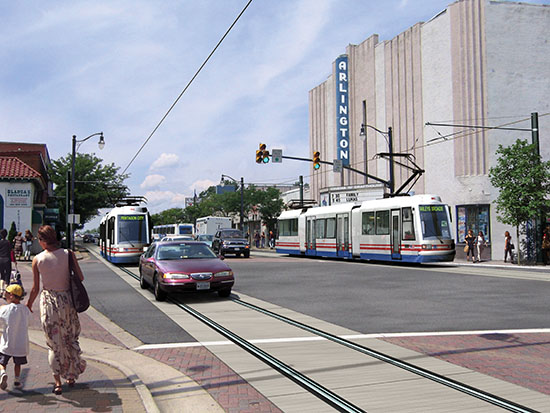 Arlington streetcar