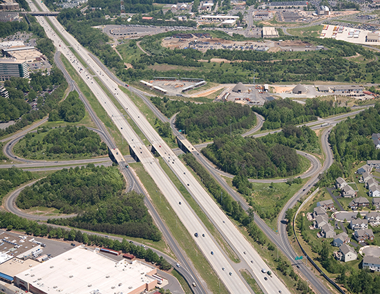 Fairfax County Parkway Route 7100 Widening at Fair Lakes Parkway