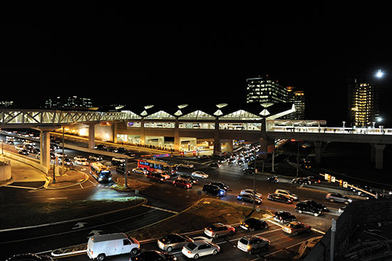 WMATA Silver line at Tyson's Corner.