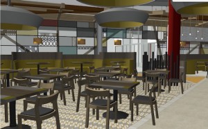 American Tandoor Dining Room Rendering