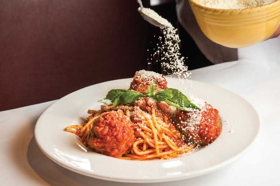Revel in the comfort of carbs at Ciao Osteria. (Photo by Rey Lopez)