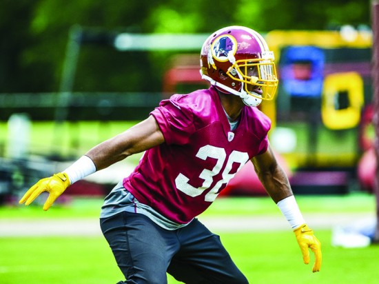 Kendall Fuller / Photo courtesy of Washington Redskins